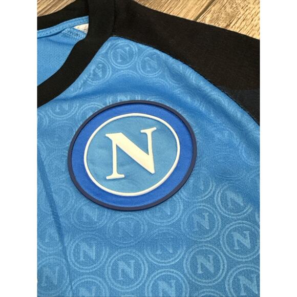2022/23 Napoli Home Authentic Skin Fit EA7 3XL Fits US XL - Picture 3 of 12